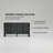 60" Sideboard In Charcoal Gray | Gift Idea-681063520