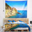 Tapisserie Manarola Village, bord de mer, Italie-28507950