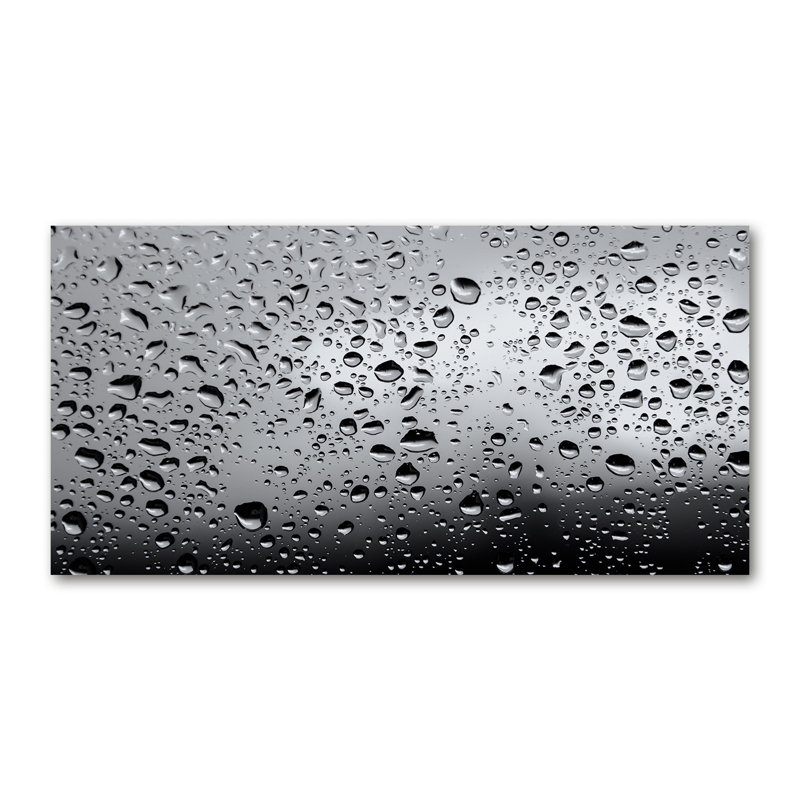 Drops Of Water - No Frame Print on Canvas