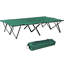 Lit de camping pour 2 personnes pour adultes - 50 "très grand lit pliant portatif pliant avec sac de transport