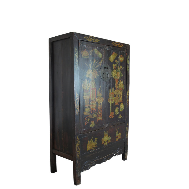Solid Wood Accent Cabinet