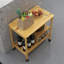 Rayonnage 23,6 po en bambou / rotin