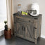 Armoire de ferme avec portes Farmhouse