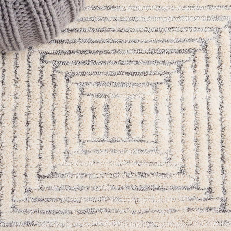 Tapis rectangulaire Martha Stewart, Tapis de couloir 2 pi x 8 pi