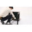 Modern Striped Fabric Dining Chair with Solid Wood Sled Leg Design (Set of 2)-555015620-555015672