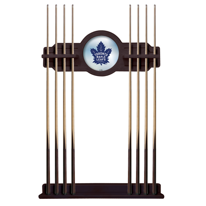 Porte-queues de billard 14 po NHL, English Tudor, Maple Leafs de Toronto