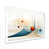 White Single Picture Framed