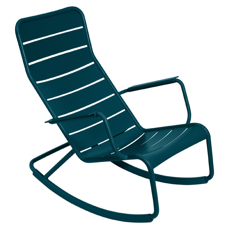 Luxembourg Rocking Chair, Acapulco Blue