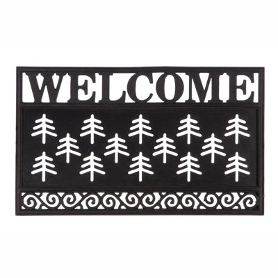 Fouke Non-Slip Christmas Outdoor Doormat