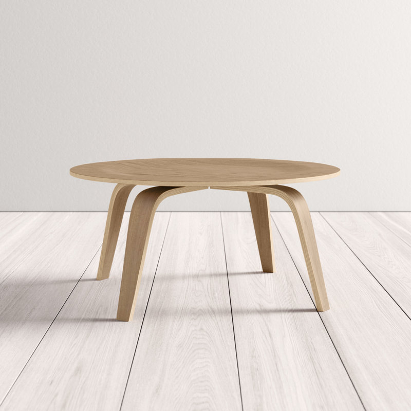 Table basse à 4 pieds, Chêne blanc