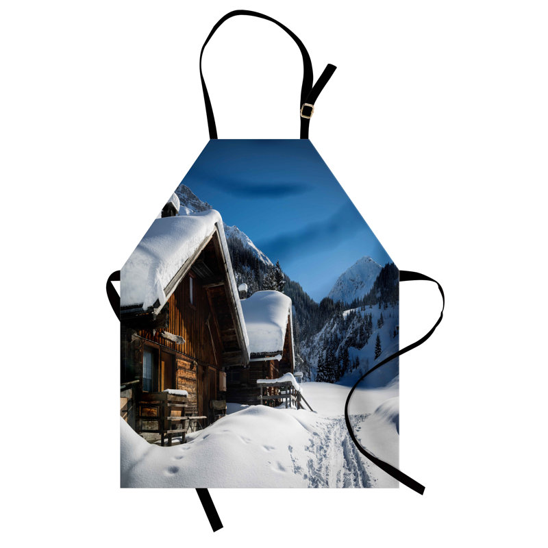 No Pattern Bib Apron