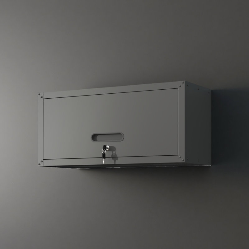Armoire de rangement en métal robuste pour outils, Noir