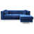 Velours bleu marine est en rupture de stock