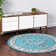 Tapis oriental bleu 