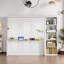 Lit escamotable avec bureau et tablettes Murphy-229458204-229458205