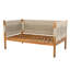 Causeuse d'extérieur en bois d'acacia Papastamelos-122565087