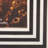 4" x 6" Decorative Photo Frame - Contemporary Polyresin Black and White Dimensional Line Design