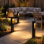 Lumières de chemin à basse tension, éclairage de paysage blanc chaud en aluminium pour l'allée de jardin