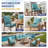  Outdoor Seat/Back Cushion Set of 2-158429538-158429540