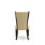 L'ensemble de table de cuisine 9 pièces comprend une table rectangulaire Jacobean patinée et 8 chaises de cuisine en lin brun à dossier haut - finition jacobine patinée.-744780478-744780452
