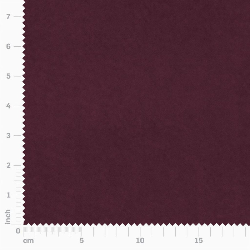 Tissu de velours de marque, Groseille