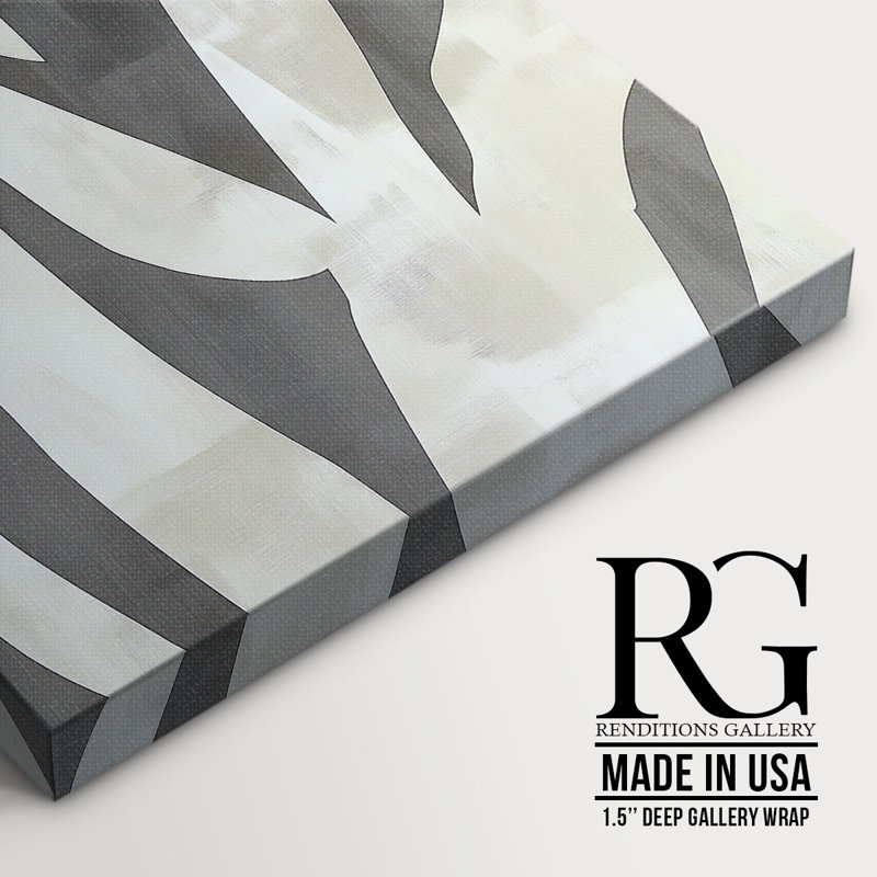 Abstract X Gallery Wrapped Canvas - Ready To Hang, 48" H x 32" W