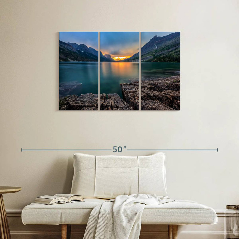 Alvord Lake Saint Mary, H 24 po x l 38 po