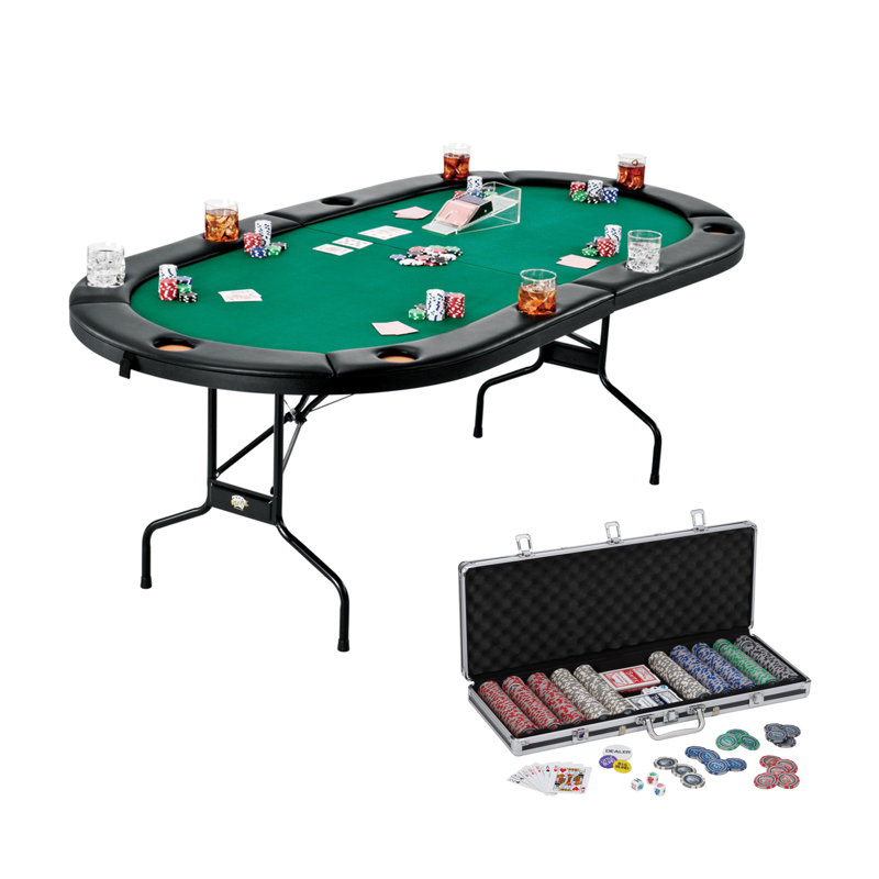 500 Count Bling Poker Chip Set with Aluminum Case