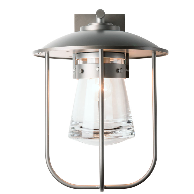 Erlenmeyer Large Outdoor Sconce, Coastal Dark Smoke