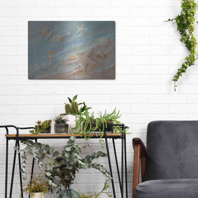 'Seashore Star I' by Pam Britton, Metal Wall Art,