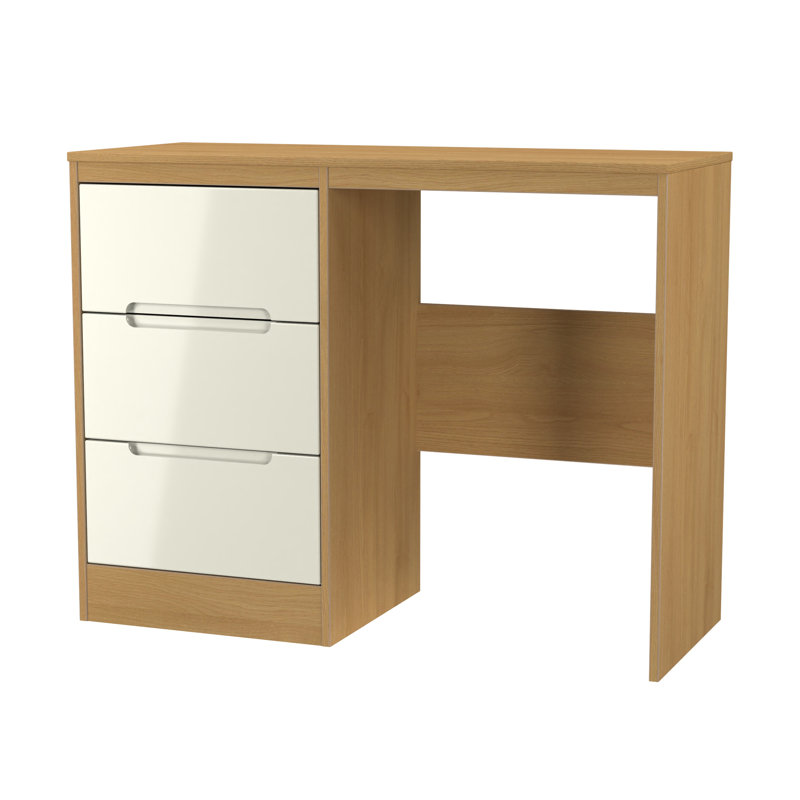 Fully Assembled Grety Dressing Table, Oak