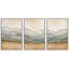 «Layered Green Mountain Ridges Landscape», reproduction d'art sur toile encadrée, 3 pièces-2017767433-2017767434