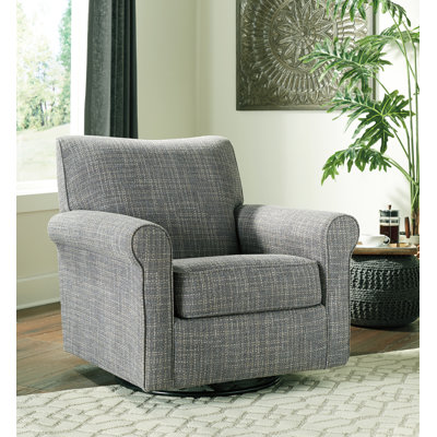 Sumlin Upholstered Swivel Armchair