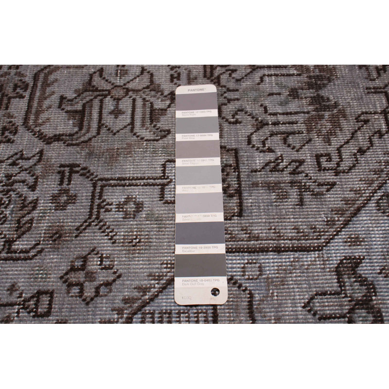 Tapis gris à transition de couleur 6 pi 3 po x 9 pi 6 po