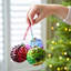7cm Marble Glass Bauble-111918142