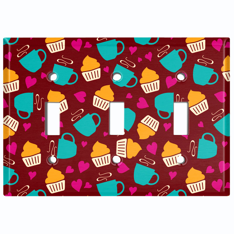 Plaque murale Cupcake Heart