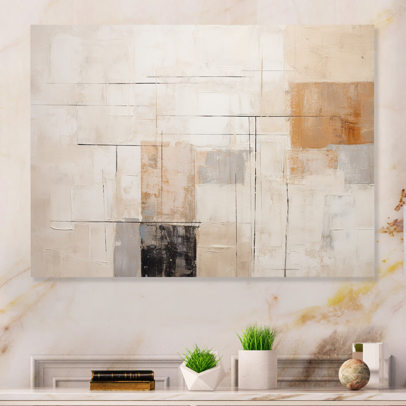 " Minimalism Modern Scandinavian Zen Art ", 12" H x 20" W x 1" D