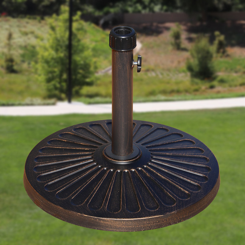 Base de parasol autoportante en résine Modbury
