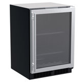 23.88'' 6 Bottle and 190 Can Single Zone Built-In Wine & Beverage Refrigerator