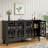 52''W Four Hollow Door Sideboard-1568255521