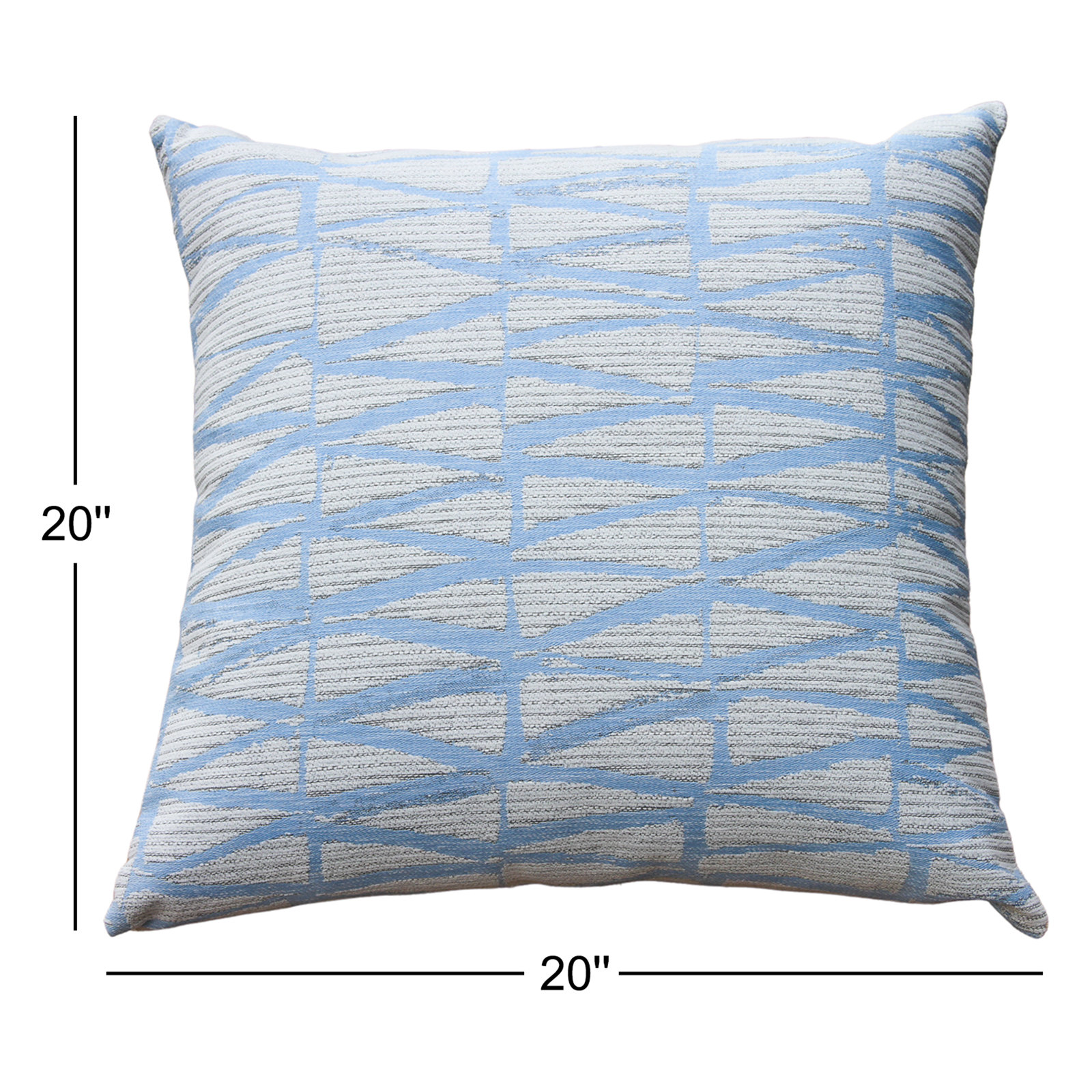 Nolhan Textured Throw Pillow, 20"H x 20"W