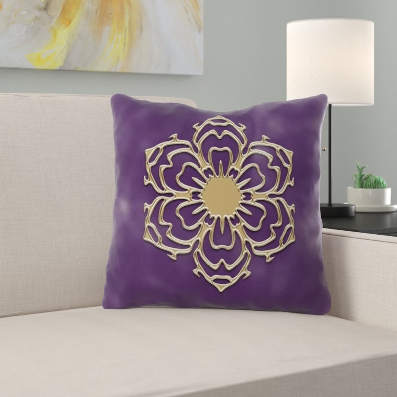 Coussin décoratif à motif, Intérieur