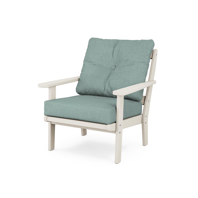 Chaise à assise profonde Lakeside Mission, Sable, Glacier spa