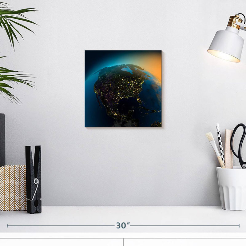 Oberle View Of America, 10" H x 10" W