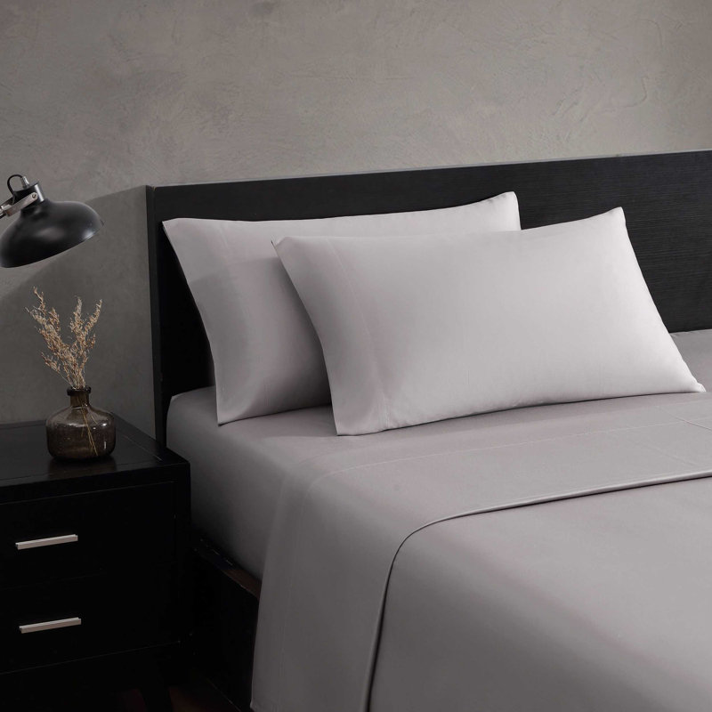 800 Thread Count Cotton Blend Sheet Set, Queen Sheet Set with 2 Pillowcases, Taupe