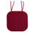 Honeycomb Memory Foam Non-Slip 16" x 16" Chair Cushion Pad with Ties-594513201-656944978