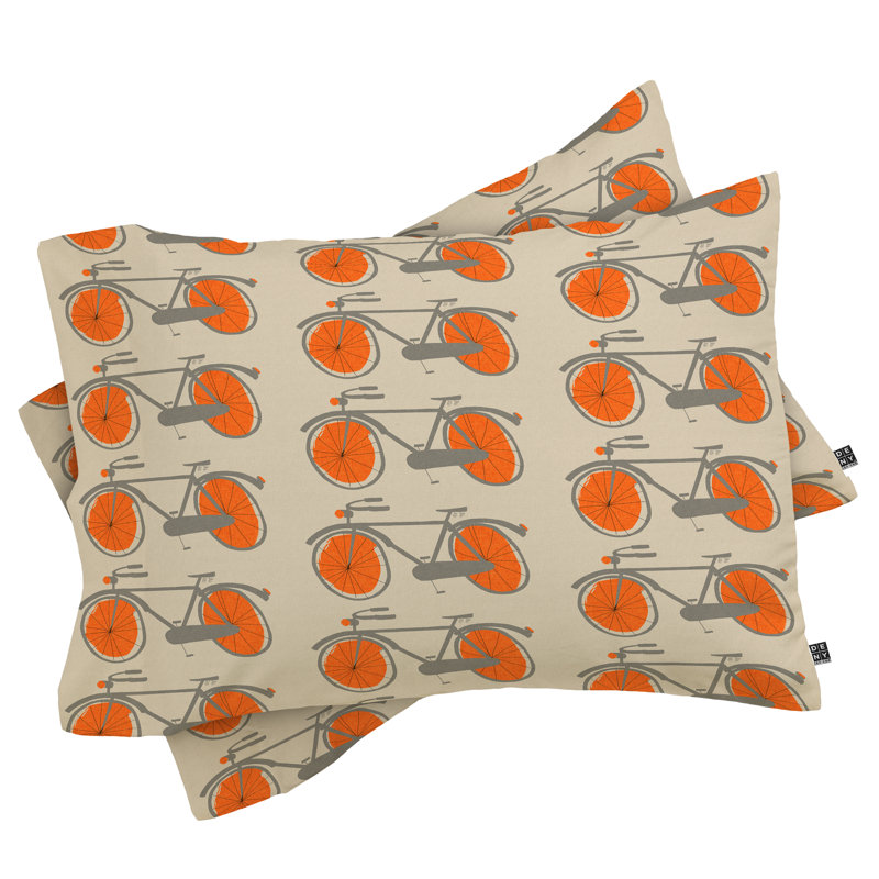 Bicycles Pillowcase, King