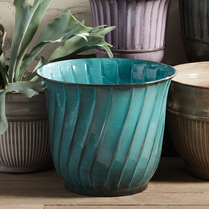 Odelia Pot Planter, Blue