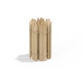 Clôture en bois H 16 po x l 8 pi