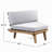 HILLCREST V Shaped 4-Piece Sofa Set